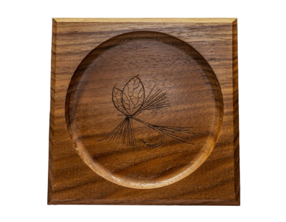 Fly Tier Parts Dish
Handcrafted Black Walnut